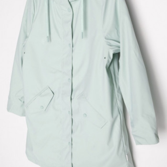 Mint green raincoat - Picture 7 of 10